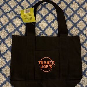 Trader Joe's Black Tote Bag